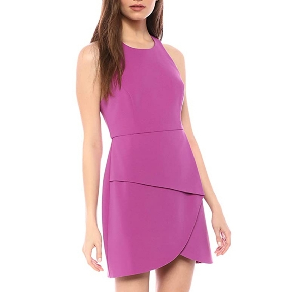 BCBGMaxAzria Dresses & Skirts - Caged-Back Halter Mini Dress